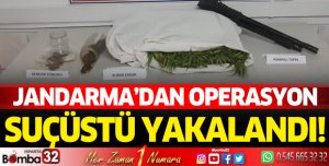 Suçüstü yakalandı