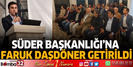SÜDER Başkanlığı’na Faruk Daşdöner getirildi