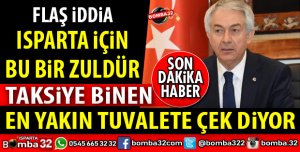 ŞÜKRÜ BAŞDEĞİRMEN'DEN TUVALET ELEŞTİRİSİ