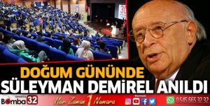Süleyman Demirel anıldı