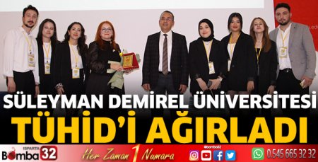 Süleyman Demirel Üniversitesi TÜHİD’i ağırladı