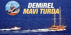 Süleyman Demirel'in Bodrum tatili