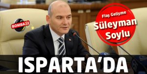 Süleyman Soylu Isparta'da