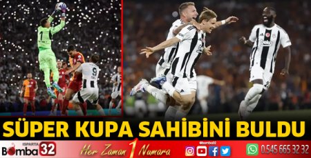 Süper Kupa'yı Beşiktaş müzesine götürdü