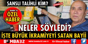 SÜPER LOTO'NUN BÜYÜK İKRAMİYESİ ISPARTA'YA ÇIKTI