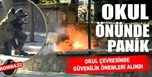 Şüpheli çanta paniği