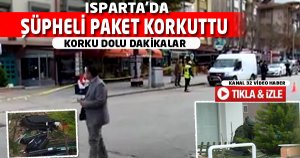 Şüpheli paket alarmı