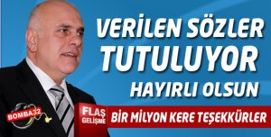 SÜREYYA SADİ BİLGİÇ’E BİR MİLYON KERE TEŞEKKÜRLER