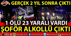 SÜRÜCÜ ALKOLLÜ ÇIKTI