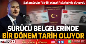Sürücü belgelerinde bir dönem tarih oluyor