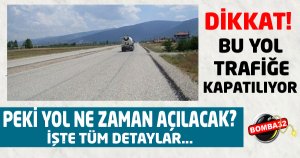 SÜRÜCÜLER DİKKAT!