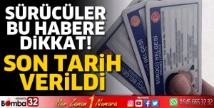 Sürücüler dikkat