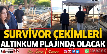 Survivor çekimleri Altınkum Plajında olacak
