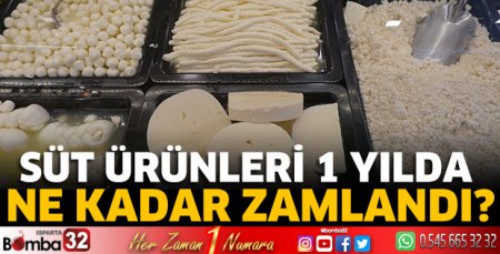 Süt ürünleri 1 yılda ne kadar zamlandı?