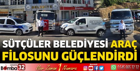 Sütçüler Belediyesi araç filosunu güçlendirdi