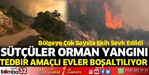Sütçüler'de bazı köylerde evler boşaltılıyor 