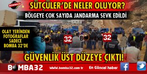 FLAŞ HABER  SÜTÇÜLER'DE NELER OLUYOR?