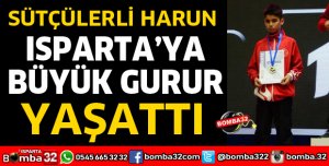 SÜTÇÜLERLİ HARUN BÜYÜK GURUR YAŞATTI