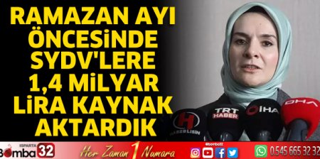 SYDV'lere 1,4 milyar lira kaynak aktarıldı