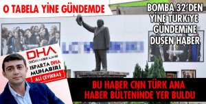 TABELA TEPKİSİ ULUSAL BASINDA!