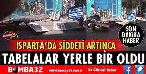 TABELALAR YERLE BİR OLDU