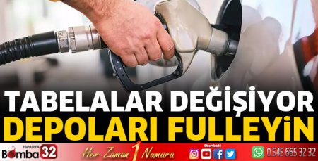 Tabelalar yine değişiyor