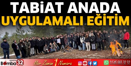 Tabiat anada uygulamalı eğitim