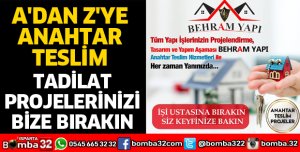 TADİLAT PROJELERİNİZİ BİZE BIRAKIN