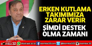 Takıma destek çağrısı