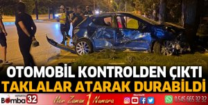 Taklalar atarak durabildi