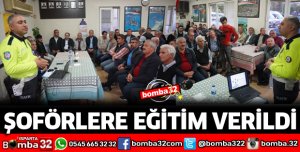 TAKSİ ŞOFÖRLERİNE TRAFİK EĞİTİMİ