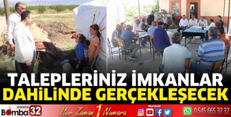 Talepleriniz imkanlar dahilinde gerçekleşecek