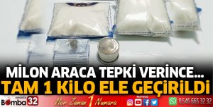 Tam 1 kilo ele geçirildi