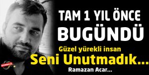 Tam 1 Yıl Oldu!