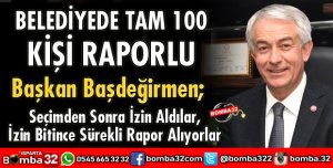 TAM 100 KİŞİ RAPORLU