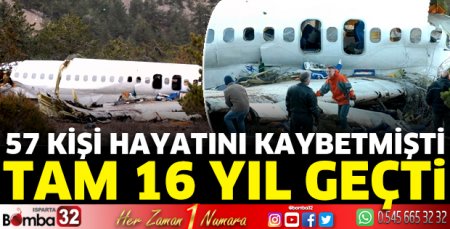 Tam 16 yıl geçti