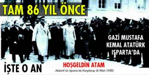 TAM 86 YIL GEÇTİ