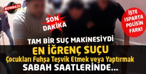 TAM SUÇ MAKİNESİYDİ TUTUKLANDI 