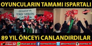 TAMAMEN ISPARTALILAR OYNADI İŞTE MUHTEŞEM VİDEO