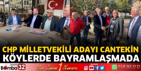 Tamer Cantekin bayramlaşmada