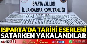 Tarihi eserleri satarken yakalandılar