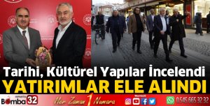 Tarihi, kültürel yapılar incelendi