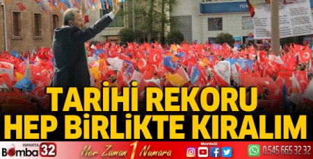 Tarihi rekoru hep birlikte kıralım