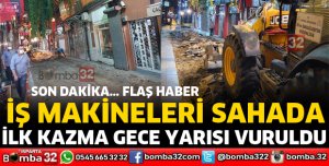 TARİHİ ÜZÜM PAZARI RESTORASYON ÇALIŞMASI BAŞLADI