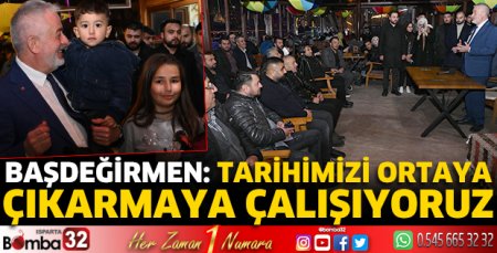 Tarihimizi ortaya çıkarmaya çalışıyoruz 