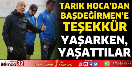 Tarık Hoca’dan Başkan Başdeğirmen’e teşekkür 