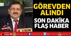TARIM İL MÜDÜRÜ GÖREVDEN ALINDI