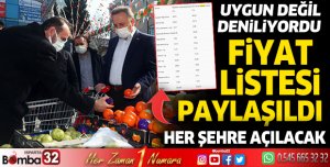 Tarım Kredi Marketi Fiyat Listesini Açıkladı