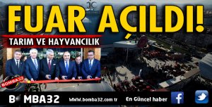 TARIM VE HAYVANCILIK FUARI AÇILDI