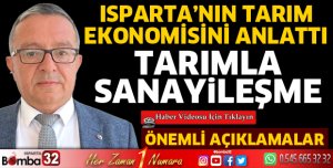 Tarımla sanayileşen Isparta